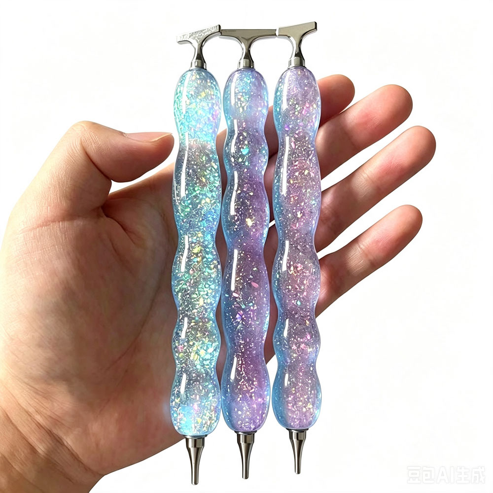 Nieuwe roze blauwe glanzende d - Embroidery Rose recensie en prijs