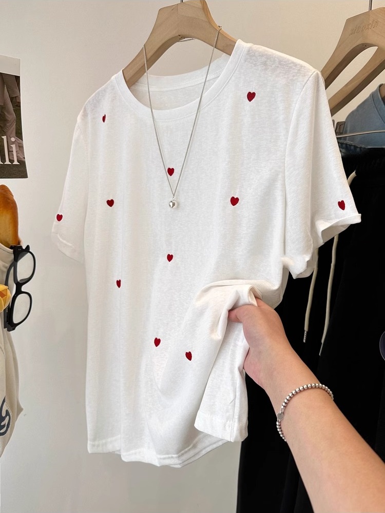 Plus Size 240 Pond Liefdesbord - Embroidery Cotton Shirt recensie en prijs