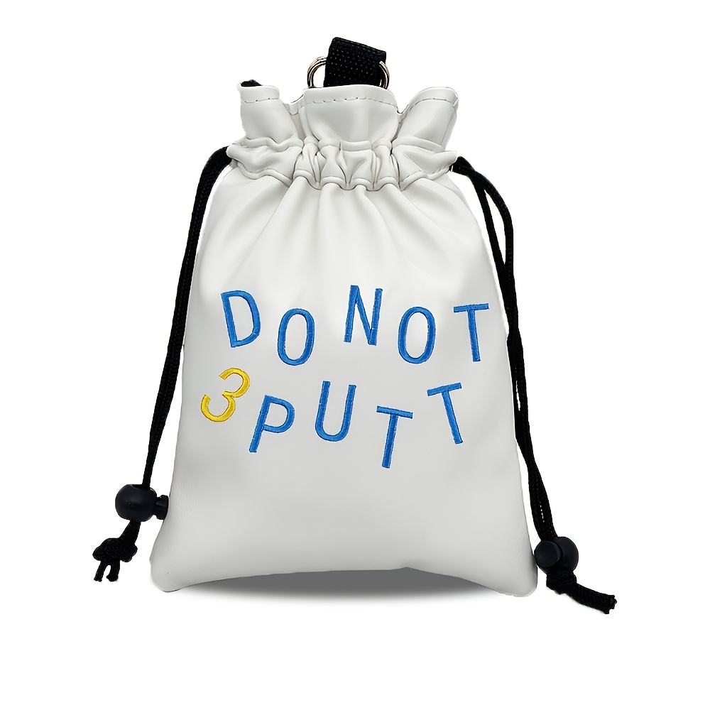 1 stuks golfballentas, PU-mate - Embroidery Bag recensie en prijs