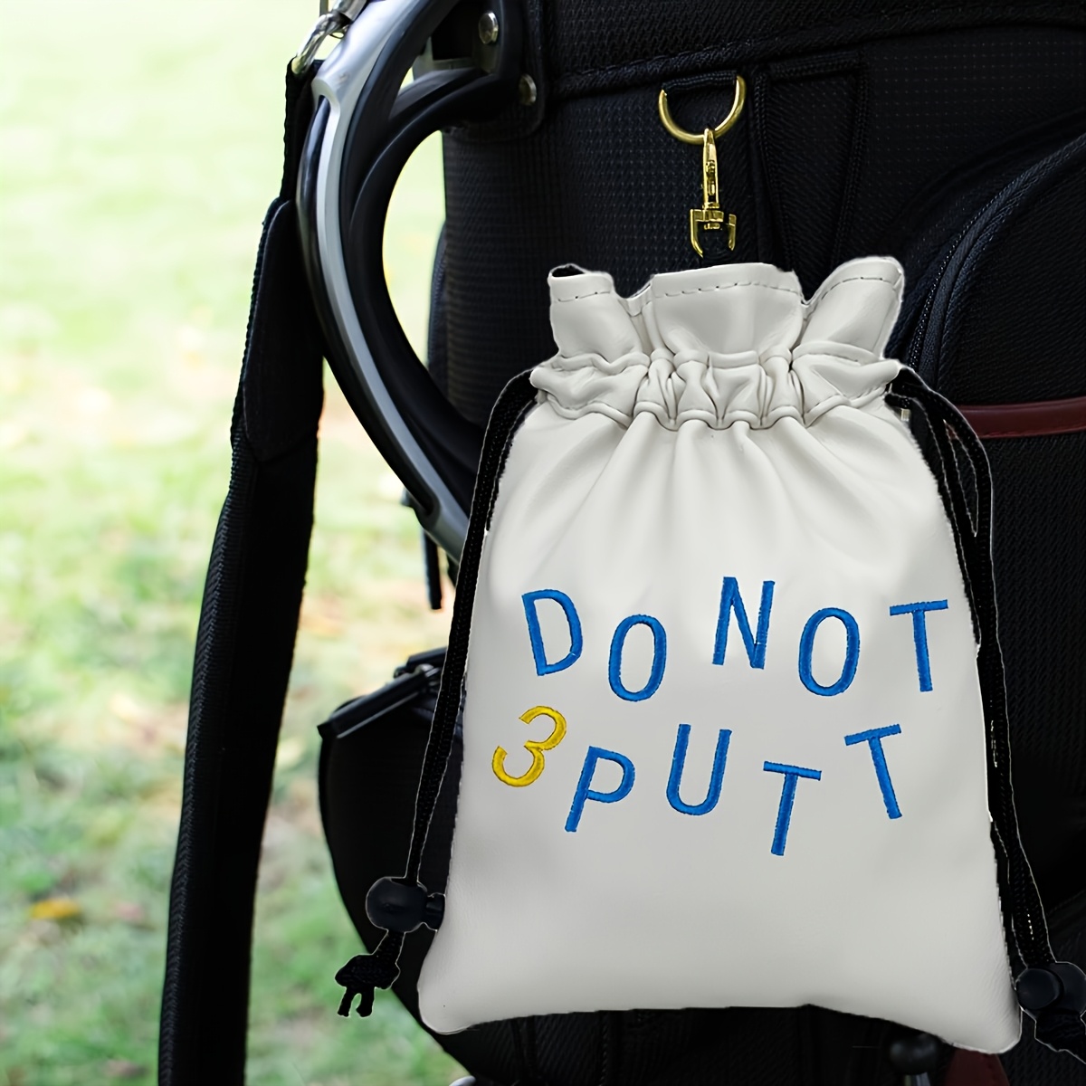 1 stuks golfballentas, PU-mate - Embroidery Bag recensie en prijs